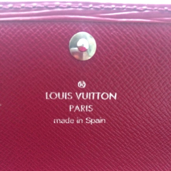 Louis Vuitton Fuchsia Epi Leather Sarah Wallet - Picture 14 of 14